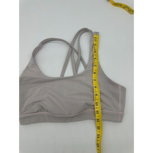 Lululemon Active Wear Top for Women Sz S* No Pads Cross Back Light Pink - Picture 3 of 6